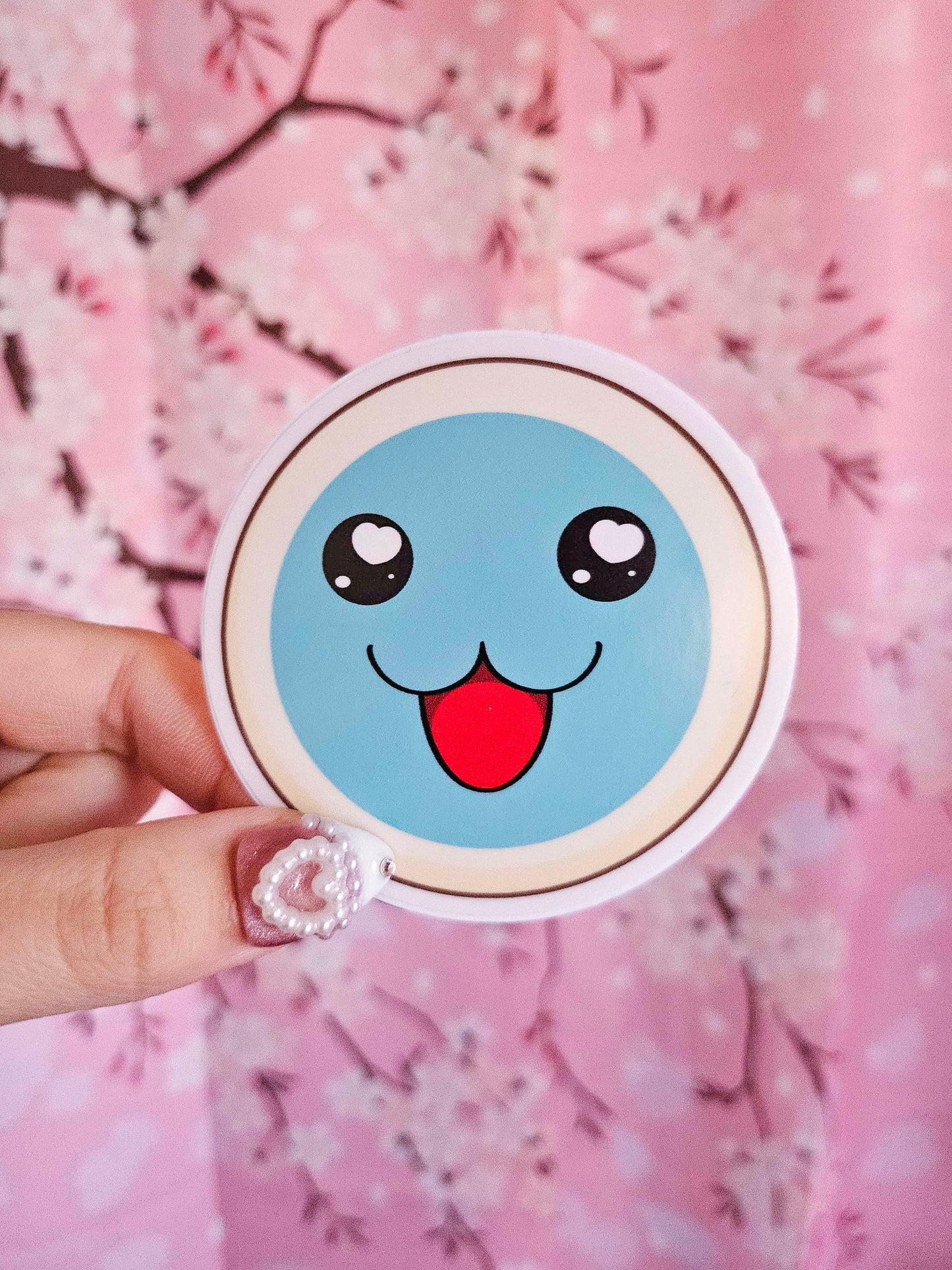 Taiko Blue Sticker
