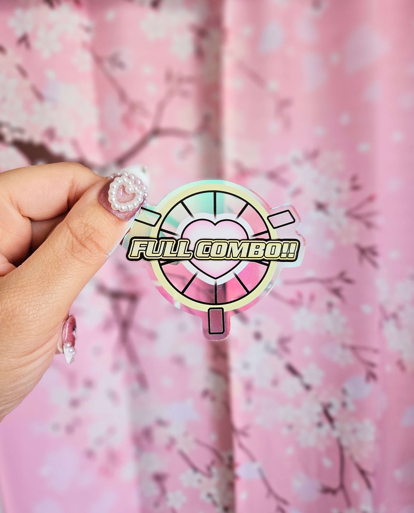 Full Combo Acrylic Pin