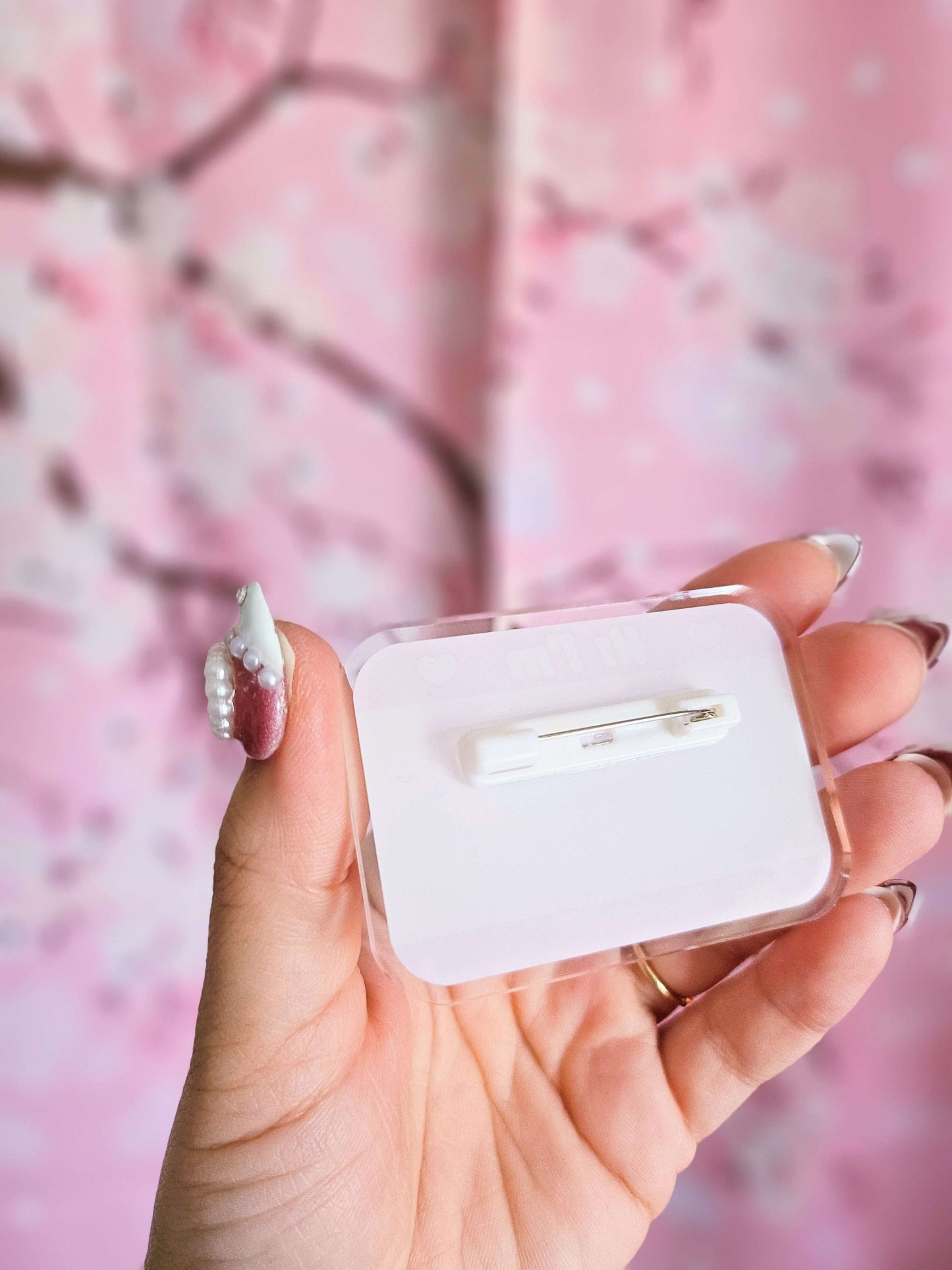 Hi I'm Dramatic Acrylic Pin