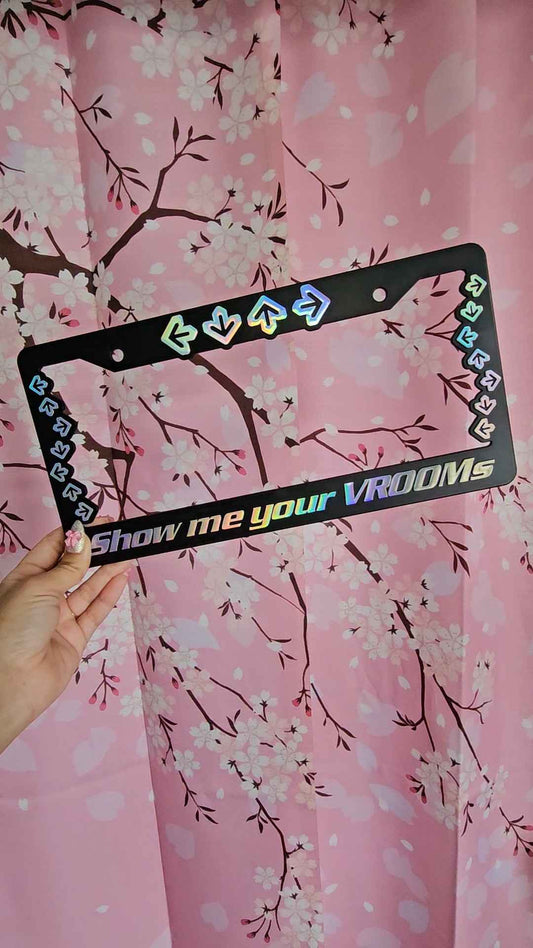 DDR Revolution License Plate Frame