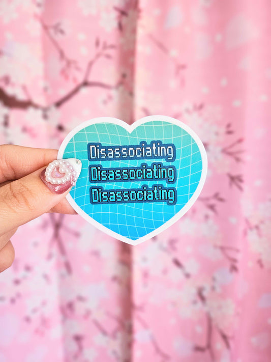 Disassociating Sticker