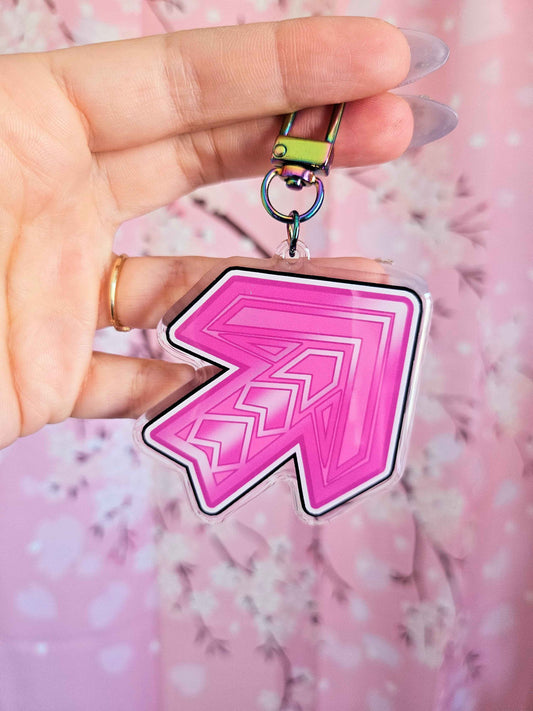 Pump Single Arrow Charm