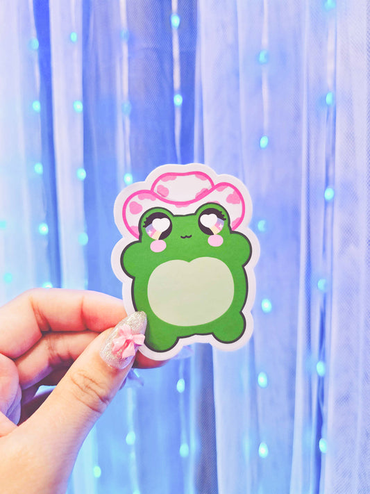 Jeremiah Frog Sticker