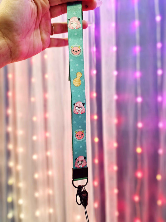 Peanut Girl Lanyard