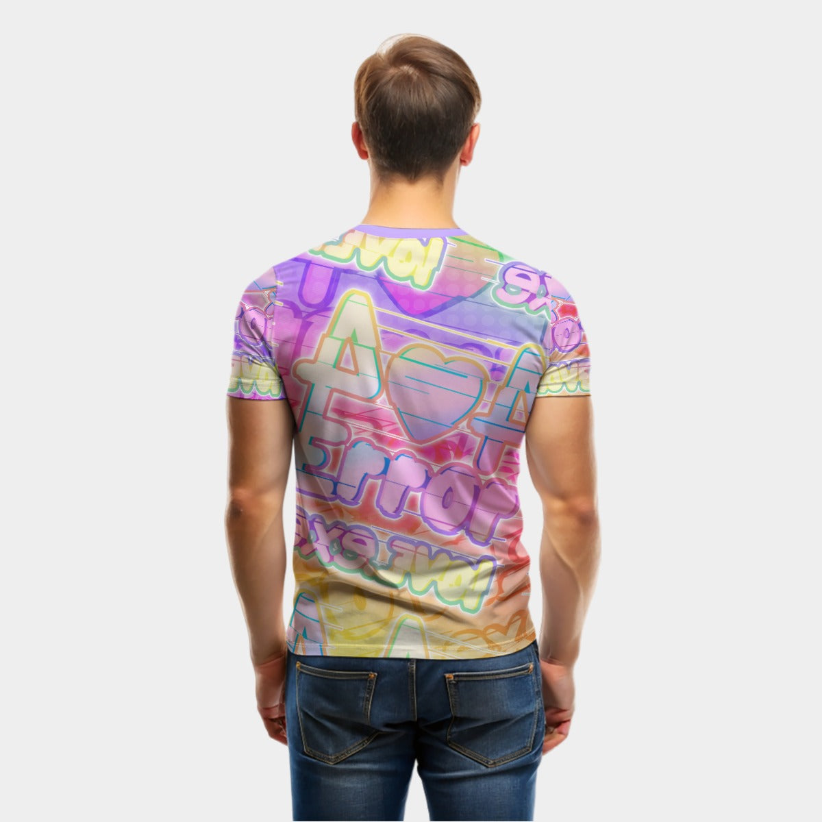 404 Error Love.exe Unisex Tee Shirt (Men's sizing)