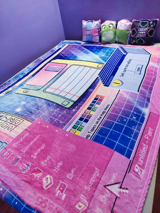 Windows 95 Retro Blanket