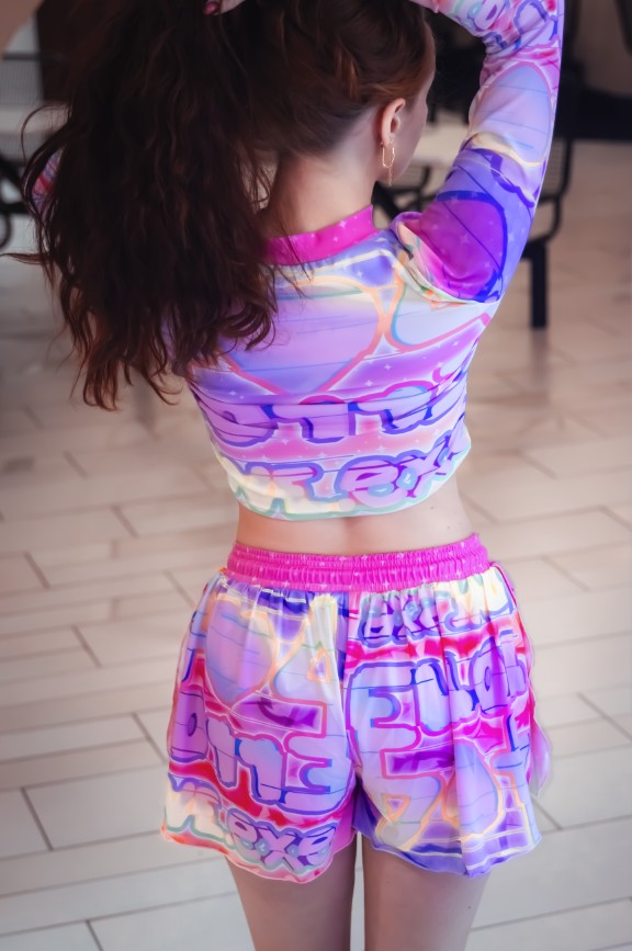 404 Error Love.exe Flowy Shorts With Pocket
