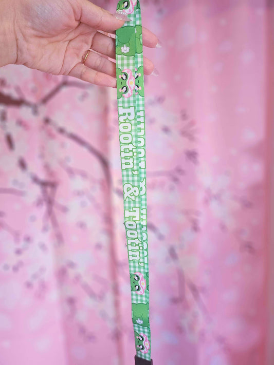 Rootin Tootin Jeremiah Frog Lanyard