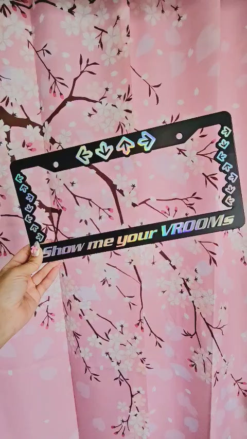 DDR Revolution License Plate Frame