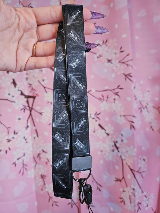 Pump Dark Lanyard