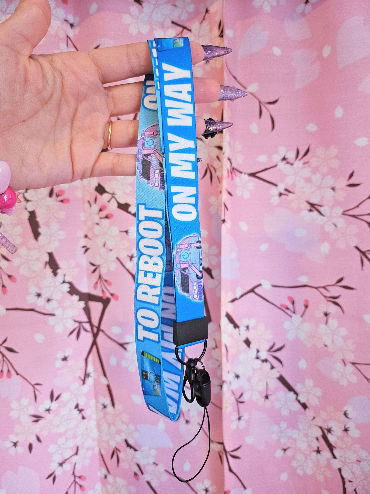 On My Way To Reboot Lanyard